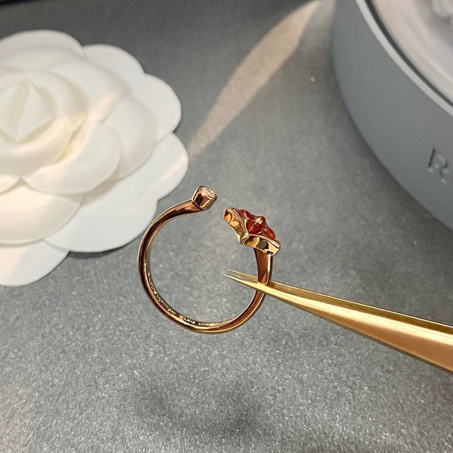 [Love Lucky]STAR 1 DIAMANT OFFENER RING
