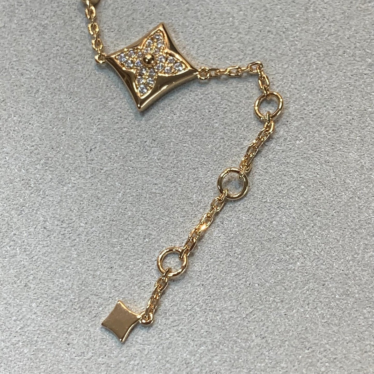 [Love Lucky]Stern und Sonne 4 Motive Gold Diamanten Armband