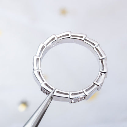 [ラブラッキー]セルペンティリング シルバー 3MM