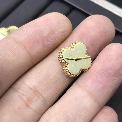 [ラブラッキー]クローバーミニ9.5MMレーザーピアス