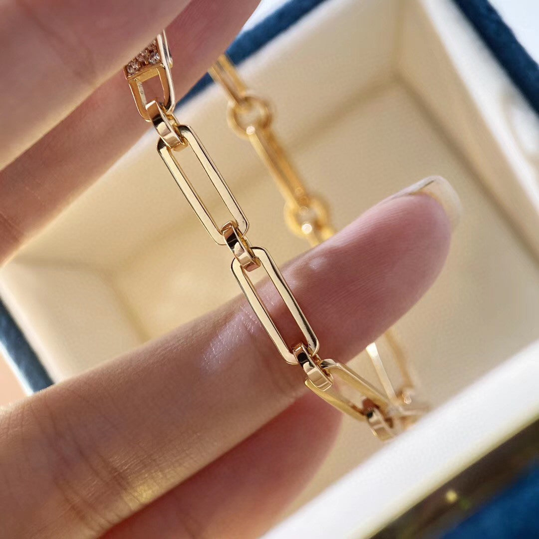 [Love Lucky]CHAINE BRACELET SMALL MODEL DIAMOND
