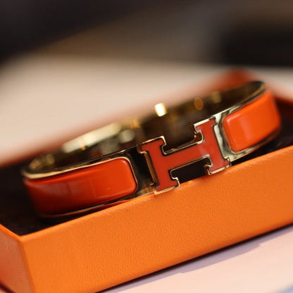 [Love Lucky]H BRACELET 12MM GOLD