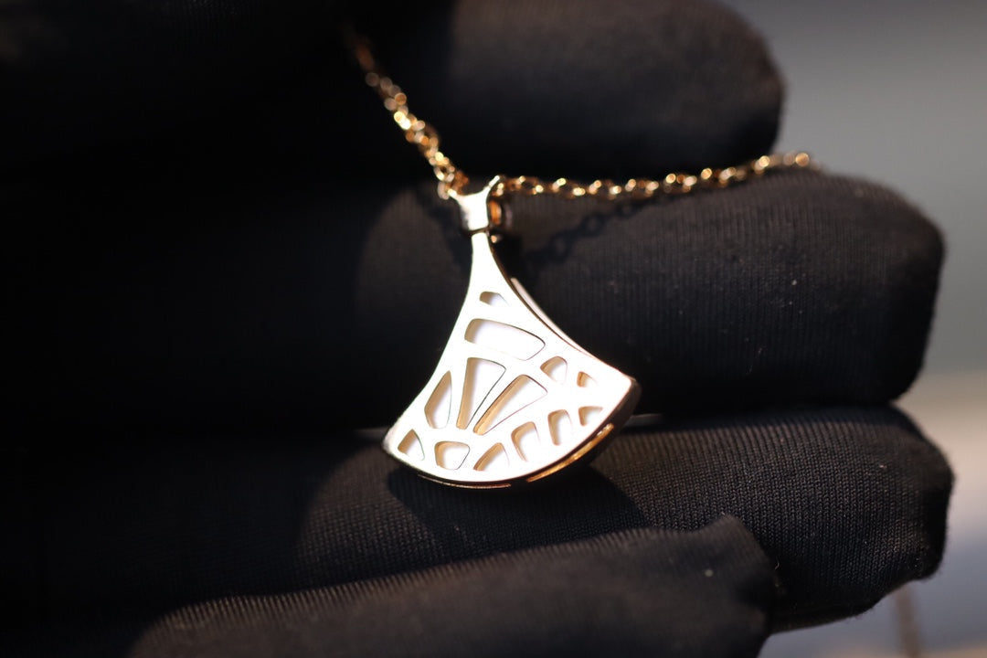 [Love Lucky] DREAM HALSKETTE WEISSES MOP ROSA GOLD 1 DIAMANT