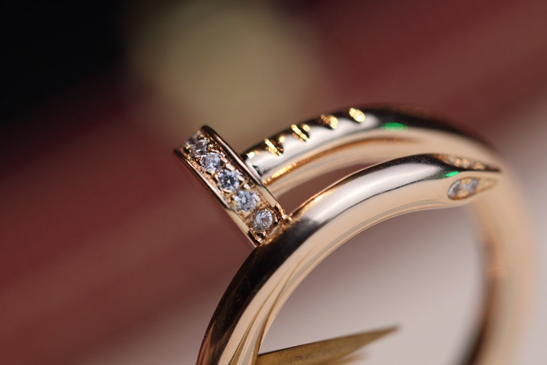 [ラブラッキー]ジャステリング 2.65MM ピンクゴールド ダイヤモンド