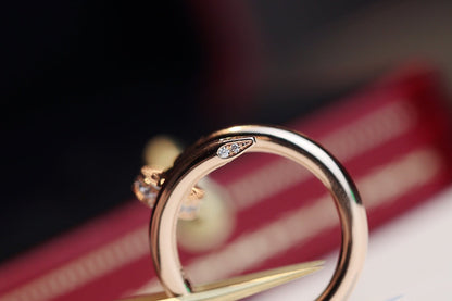 [ラブラッキー]ジャステリング 2.65MM ピンクゴールド ダイヤモンド