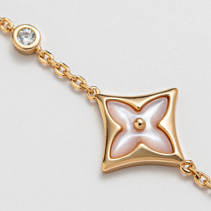 [Love Lucky]STAR 1 DIAMANT ROTGOLDARMBAND