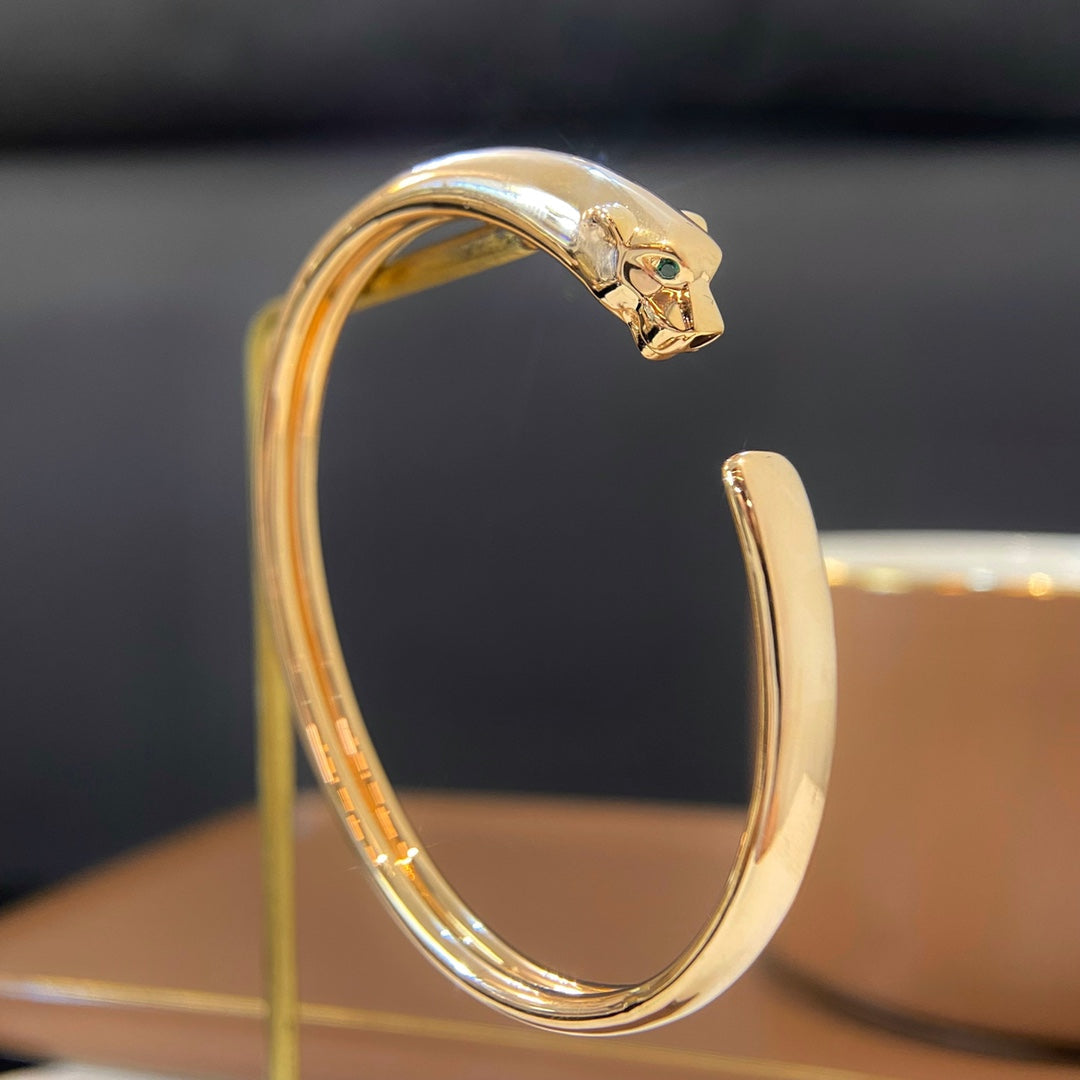 [Love Lucky] PANTHERE GOLD OFFENES ARMBAND