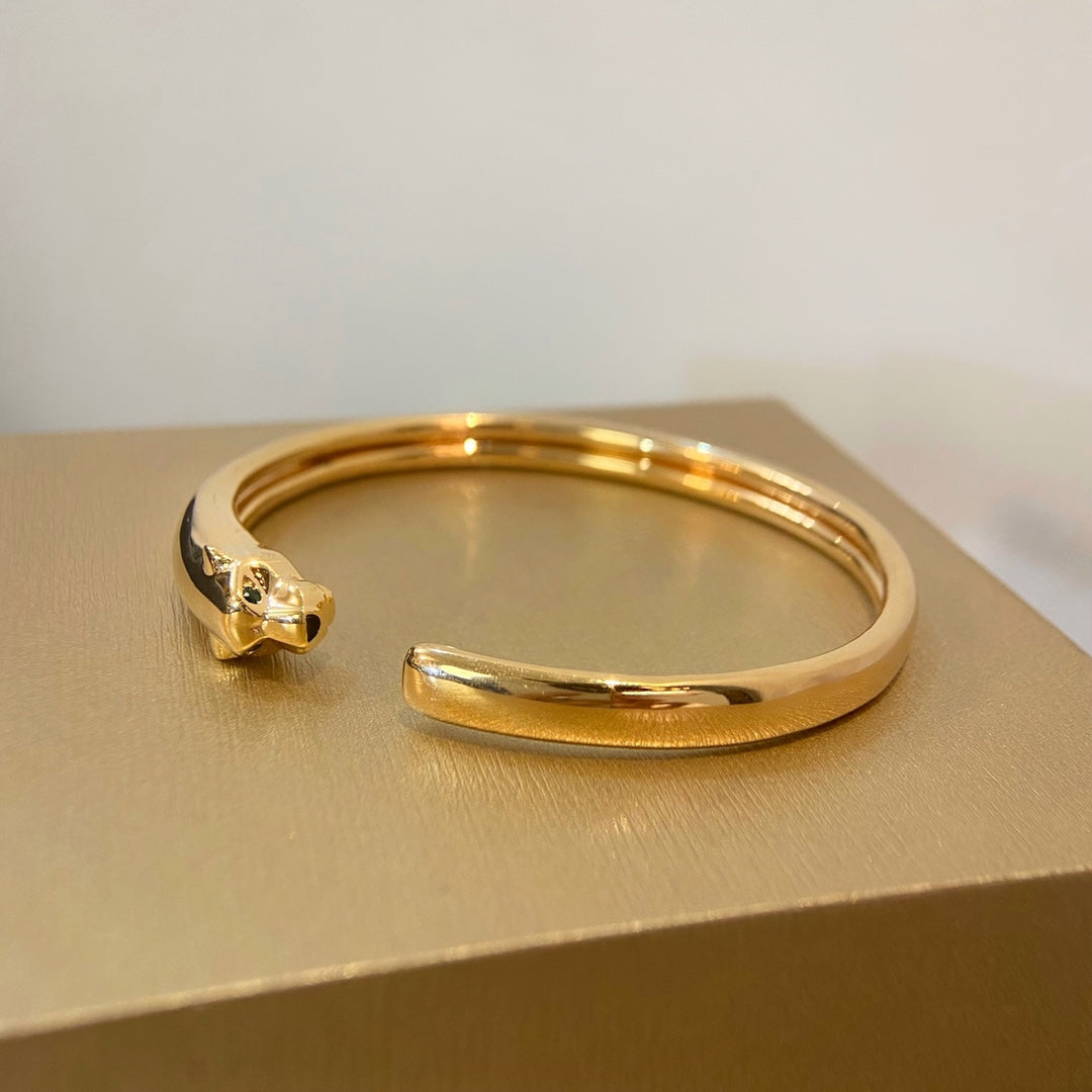 [Love Lucky] PANTHERE GOLD OFFENES ARMBAND