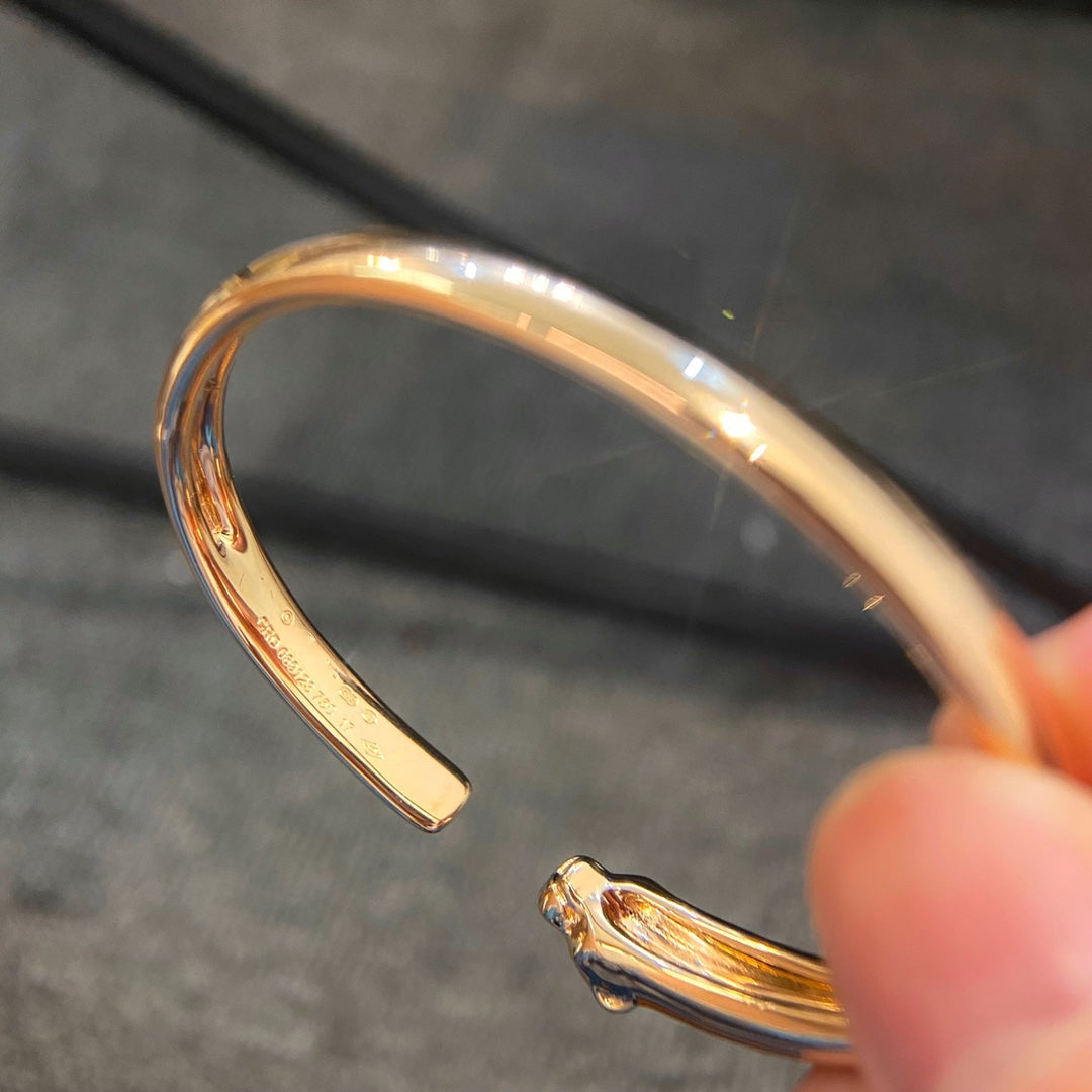 [Love Lucky] PANTHERE GOLD OFFENES ARMBAND