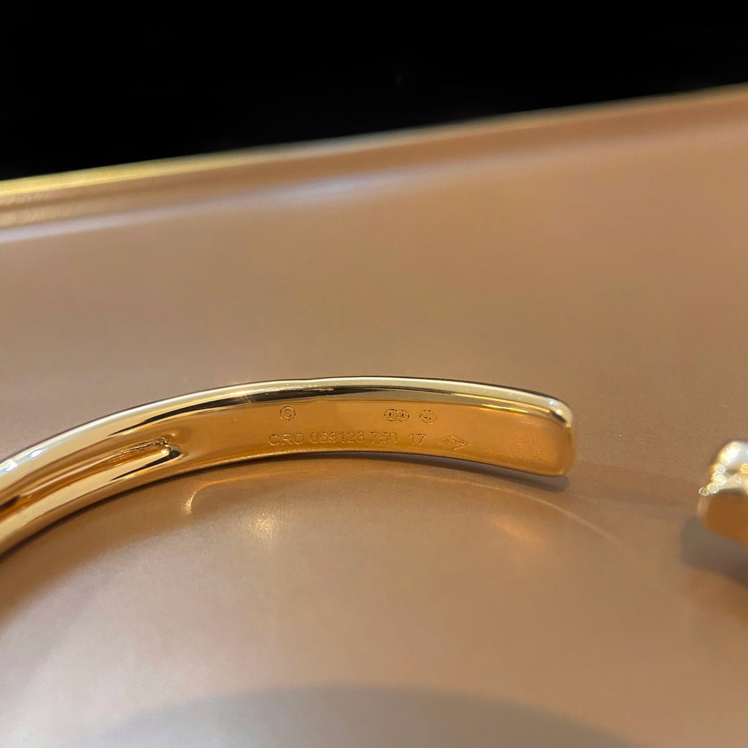 [Love Lucky] PANTHERE GOLD OFFENES ARMBAND