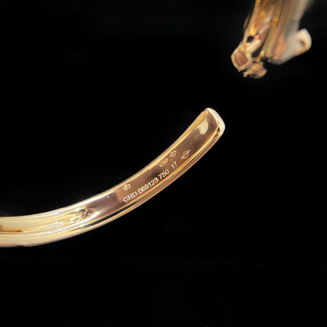 [Love Lucky] PANTHERE GOLD OFFENES ARMBAND