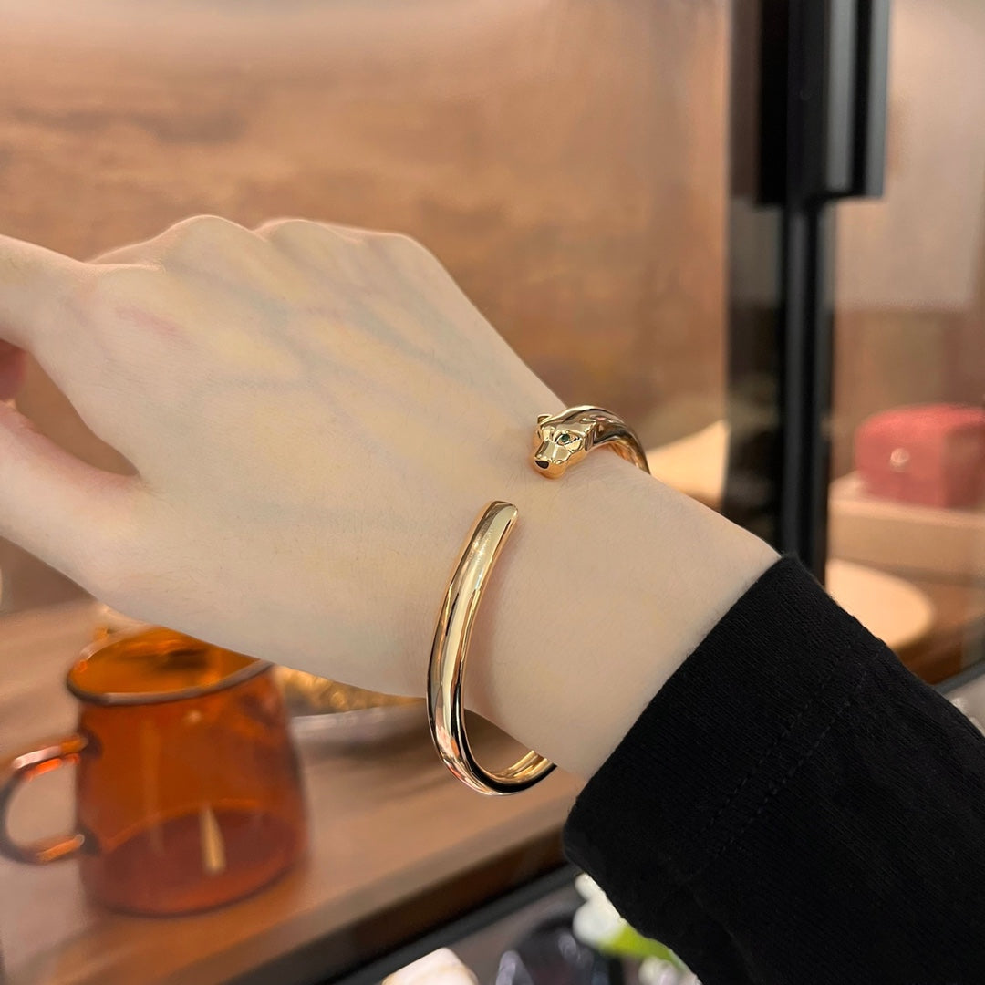 [Love Lucky] PANTHERE GOLD OFFENES ARMBAND