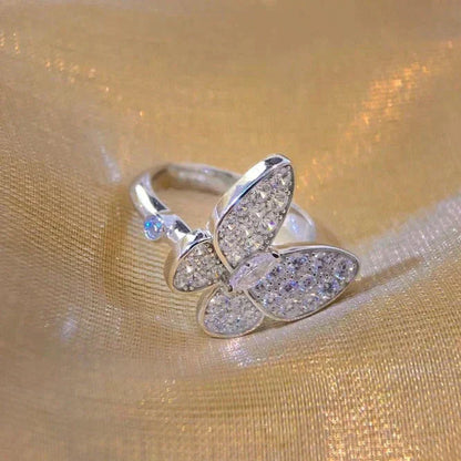 [Love Lucky]BUTTERFLY DIAMOND RING