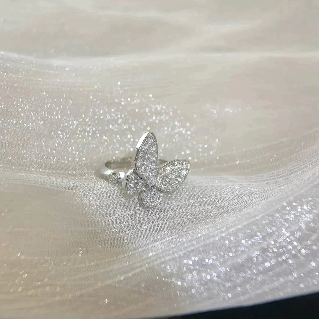[Love Lucky]BUTTERFLY DIAMOND RING