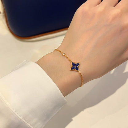 [Love Lucky]Farbstern Roségold Diamant Armband