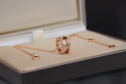 [Love Lucky]ZERO 1 ROSA GOLD HALSKETTE