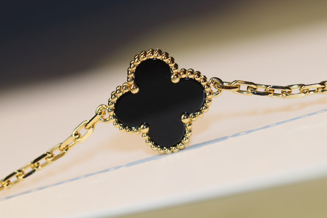 [Love Lucky]CLOVER 20 Motive Onyx Roségold