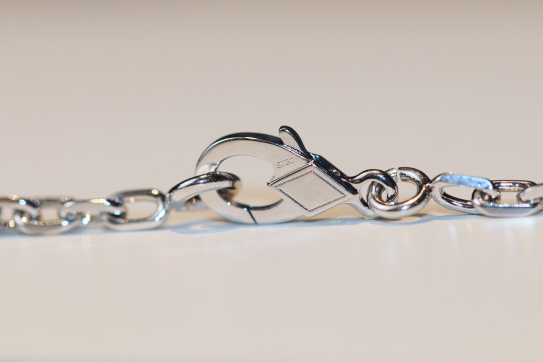 [Love Lucky]CLOVER 20 Motive Onyx Diamant Silber