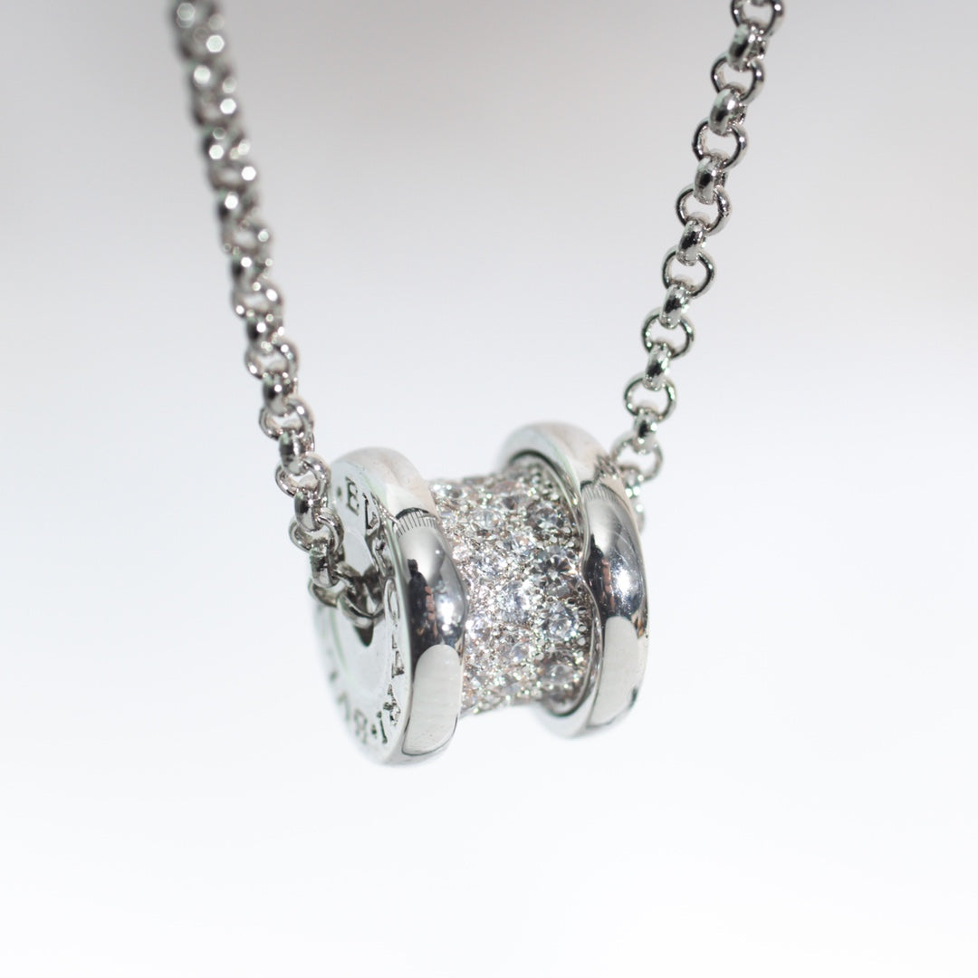[Love Lucky]ZERO 1 SILBERNE DIAMANT-HALSKETTE