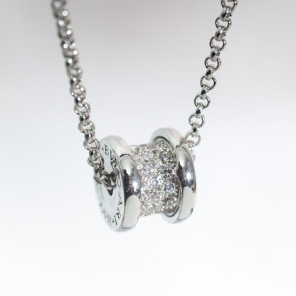 [Love Lucky]ZERO 1 SILBERNE DIAMANT-HALSKETTE