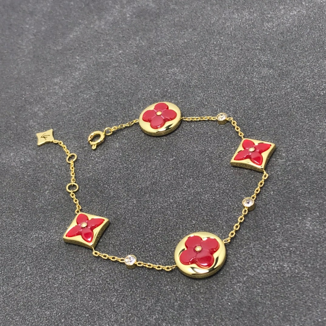 [Love Lucky]Stern und Sonne Karneol 4 Motive 3 Diamanten
