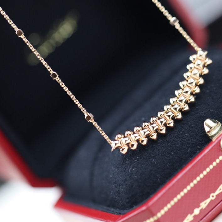 [Love Lucky]CLASH ROSA GOLD HALSKETTE 