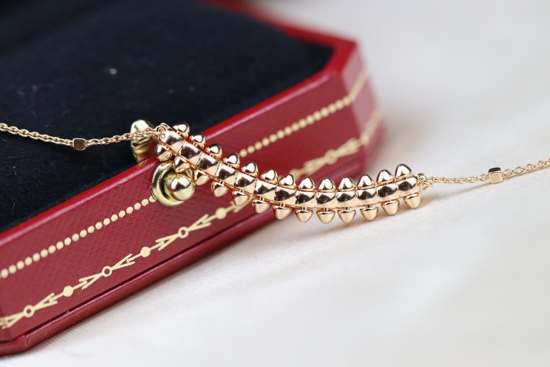 [Love Lucky]CLASH ROSA GOLD HALSKETTE 