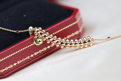 [Love Lucky]CLASH ROSA GOLD HALSKETTE 