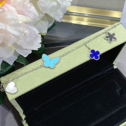 [Love Lucky]LUCKY SPRING SILBERARMBAND 4 MOTIV