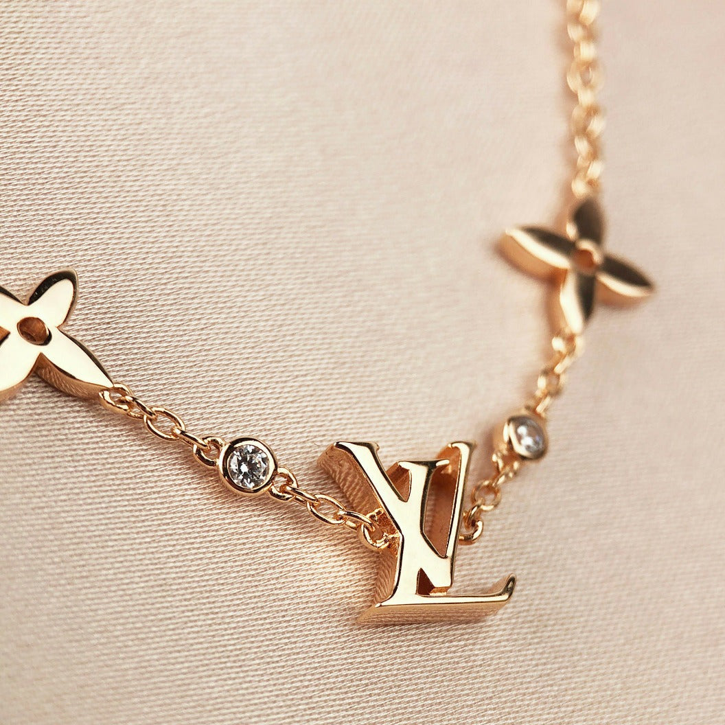 [Love Lucky]Stern und Sonne 7 Motive Gold Armband