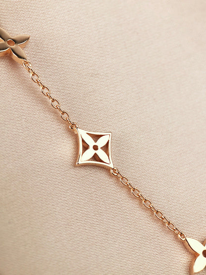 [Love Lucky]Stern und Sonne 7 Motive Gold Armband