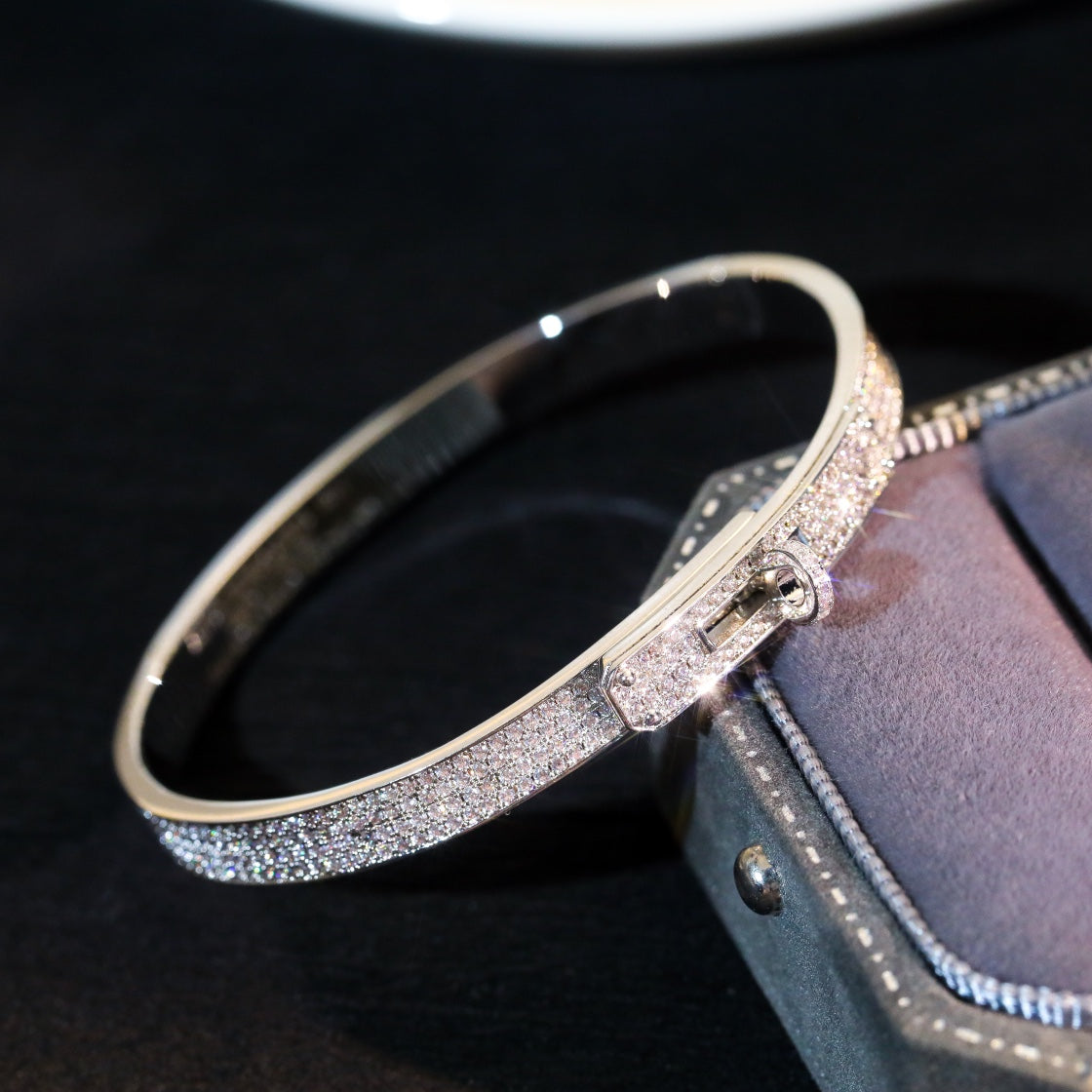 [Love Lucky]KELLY BRACELET DIAMOND PAVED