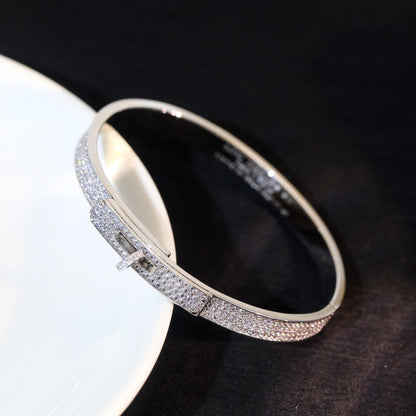 [Love Lucky]KELLY BRACELET DIAMOND PAVED