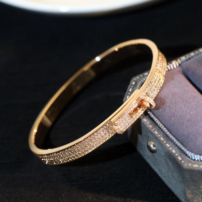 [Love Lucky]KELLY BRACELET DIAMOND PAVED