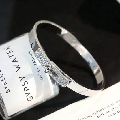 [Love Lucky]KELLY SILVER DIAMOND BRACELET
