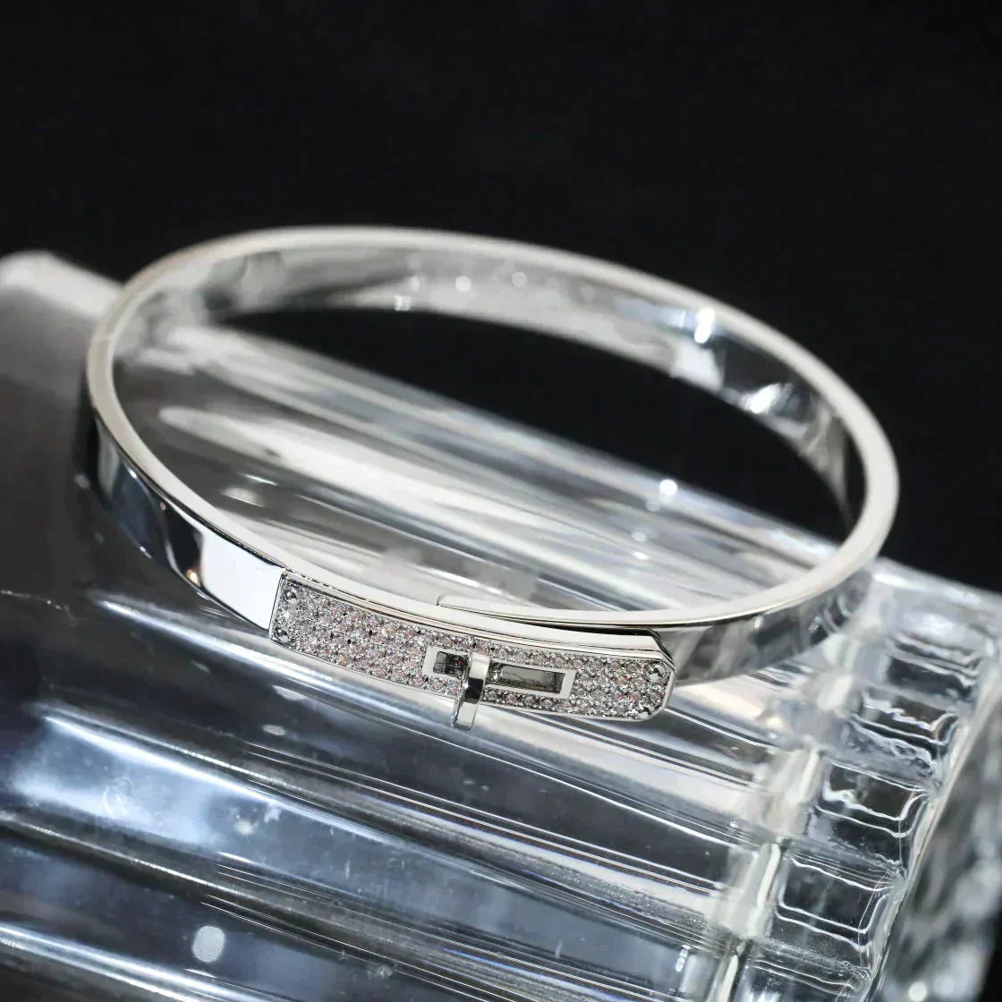 [Love Lucky]KELLY SILVER DIAMOND BRACELET