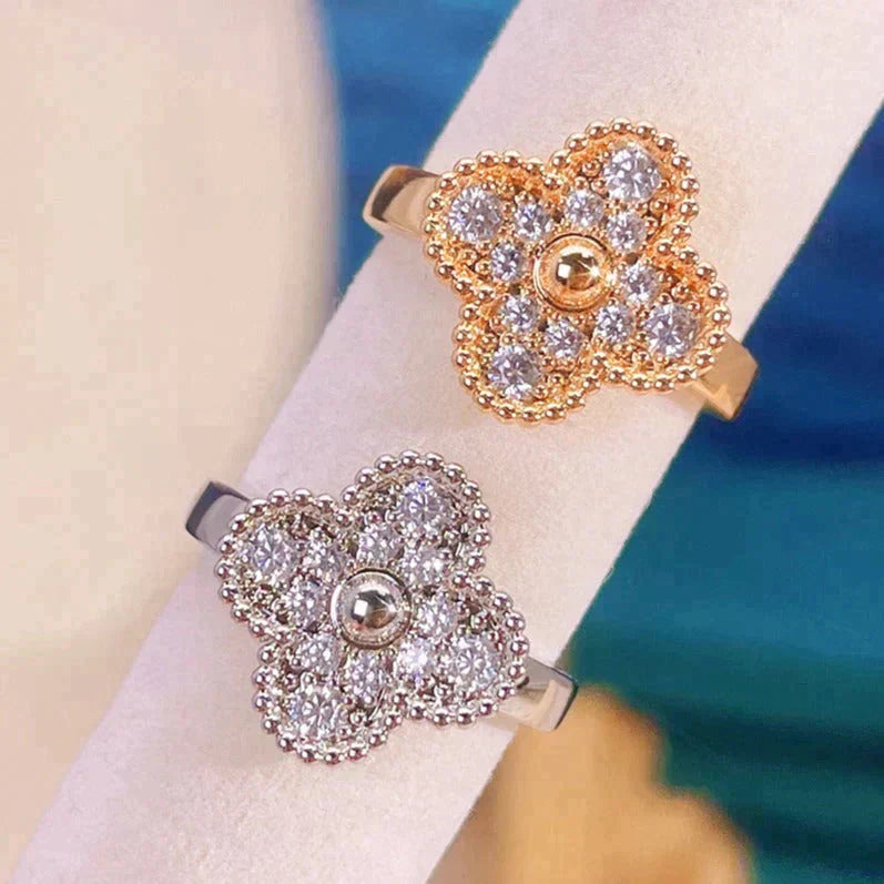 [Love Lucky]CLOVER DIAMOND RING