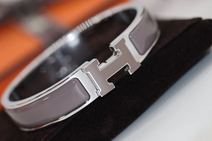 [Love Lucky]H BRACELET 12MM BROWN