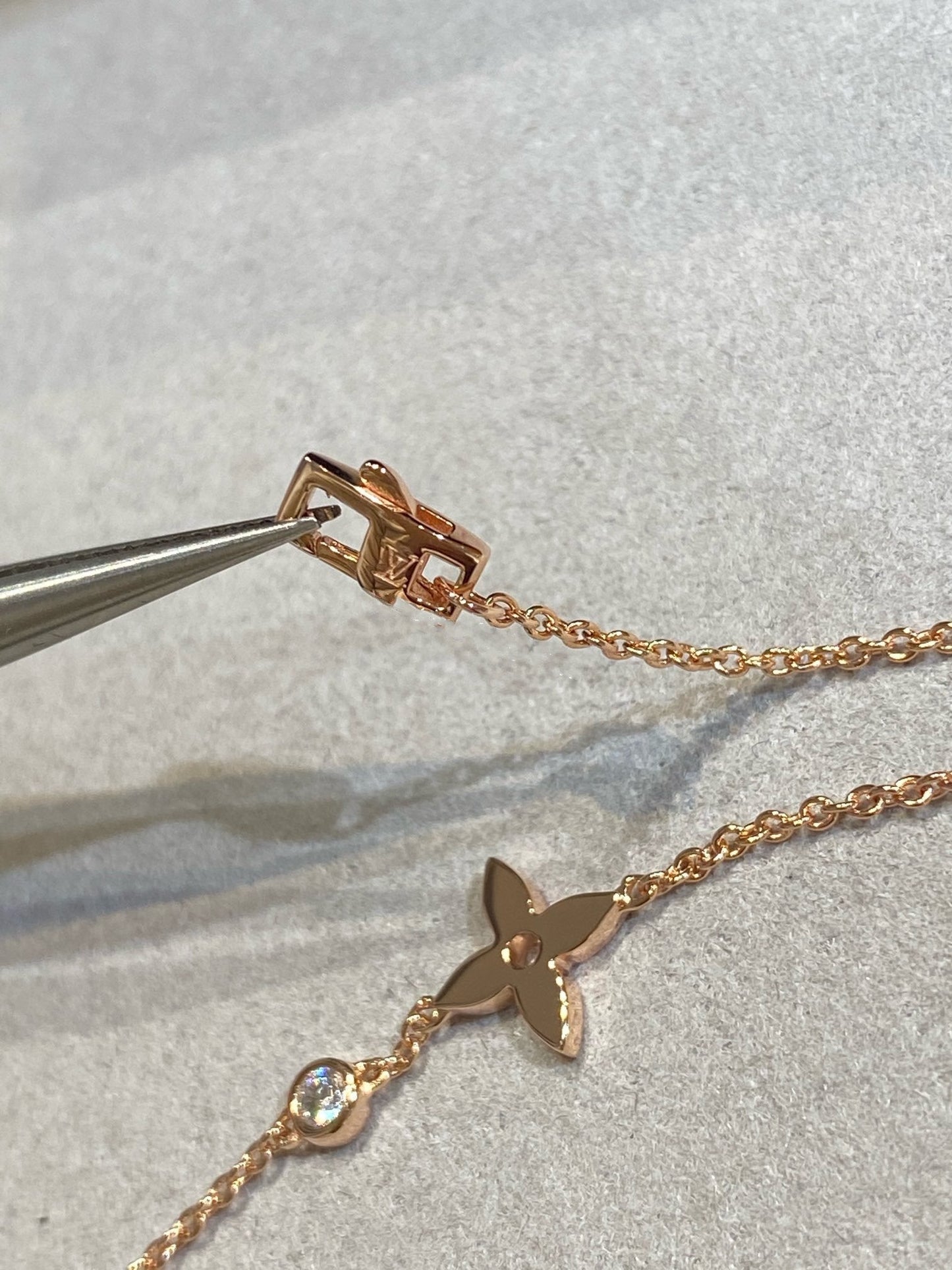 [Love Lucky]Stern Diamant Roségold Armband