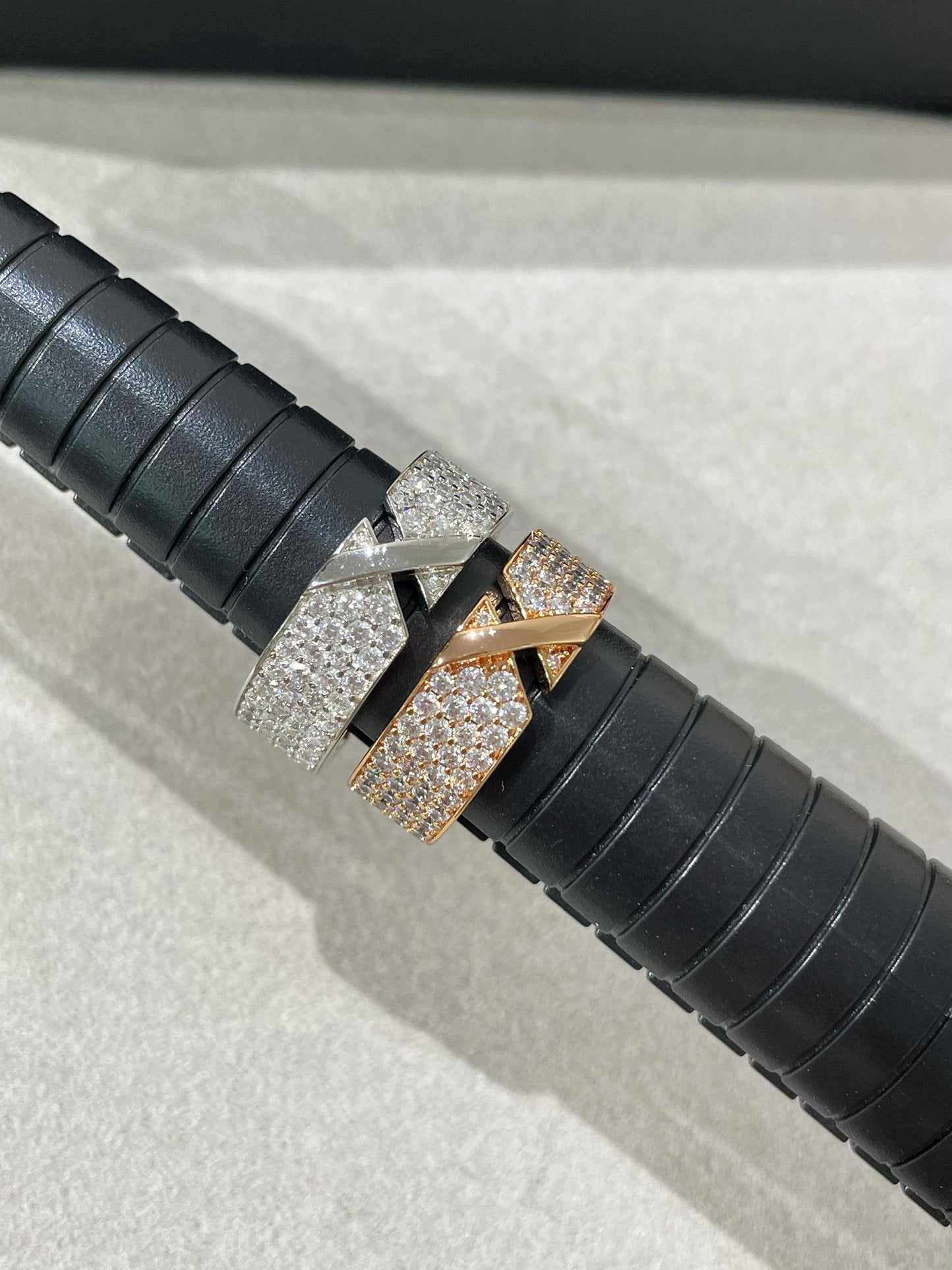 [Love Lucky] LIENS EVIDENCE DIAMANT-RING