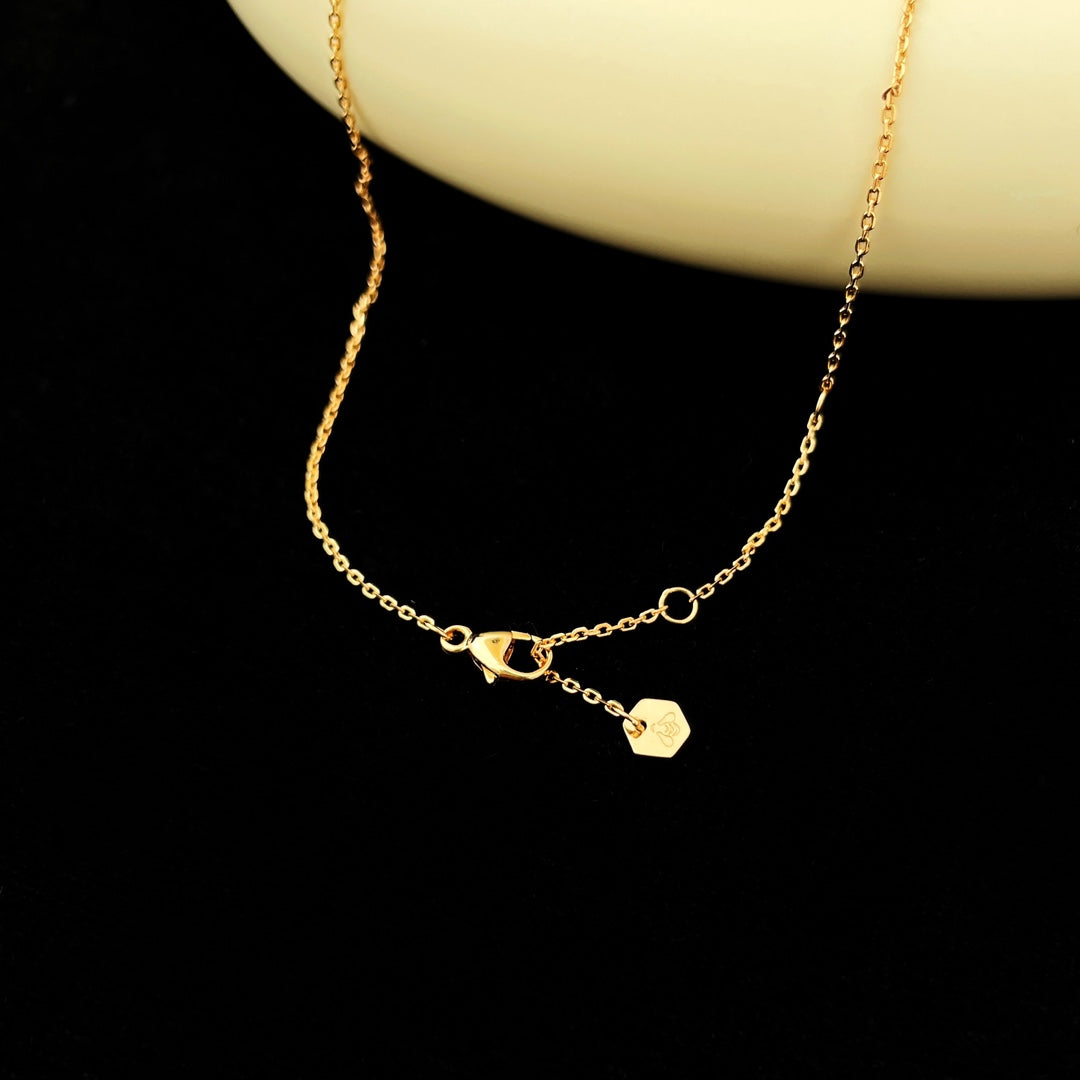 [Love Lucky]BEE MINI PEDANT DIAMOND NECKLACE