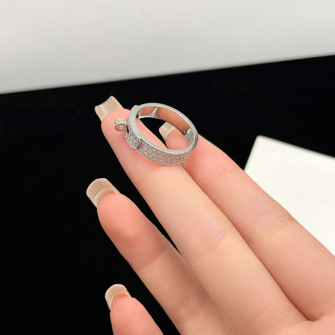 [Love Lucky]KELLY SILBER DIAMANTRING