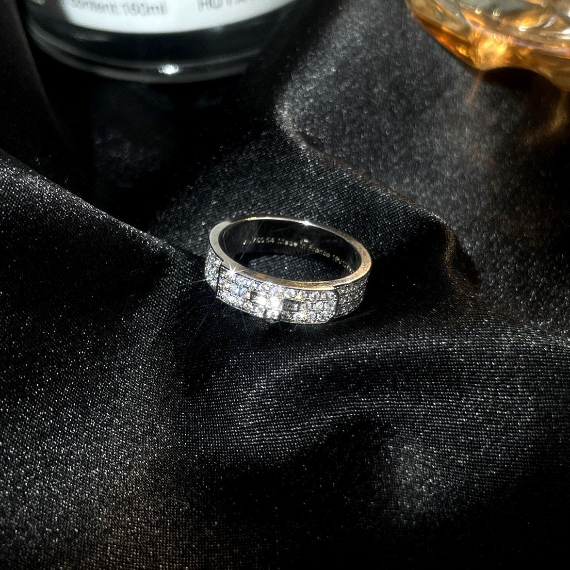 [Love Lucky]KELLY SILBER DIAMANTRING