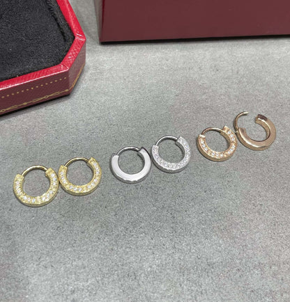 [Love Lucky]LOVE DIAMOND EARRINGS