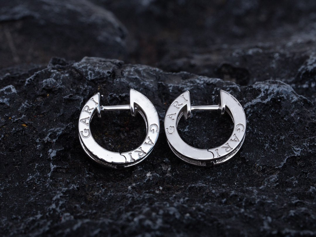 [Love Lucky]ZERO 1 MINI SILBER DIAMANT OHRRINGE