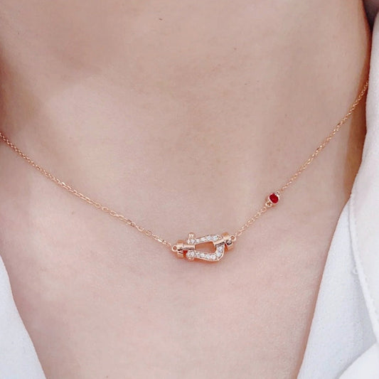 [Love Lucky]FORCE 10 DIAMANT ROSGOLD HALSKETTE