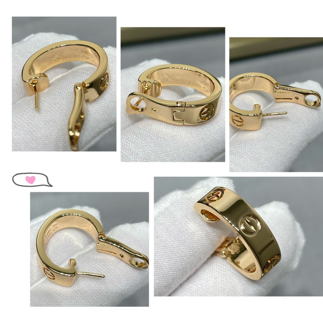 [Love Lucky] LIEBE 5,5 MM OHRRINGE