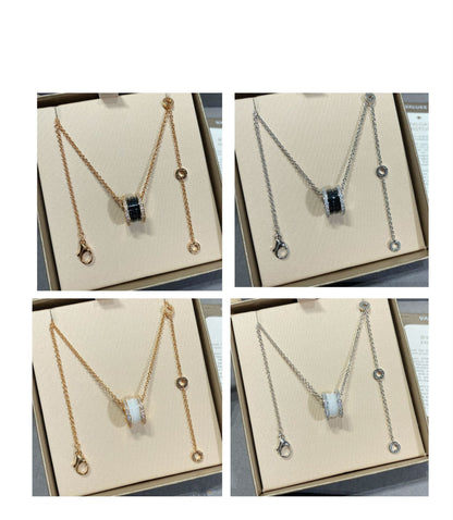 [Love Lucky]ZERO 1 DIAMANT-KERAMIK-HALSKETTE