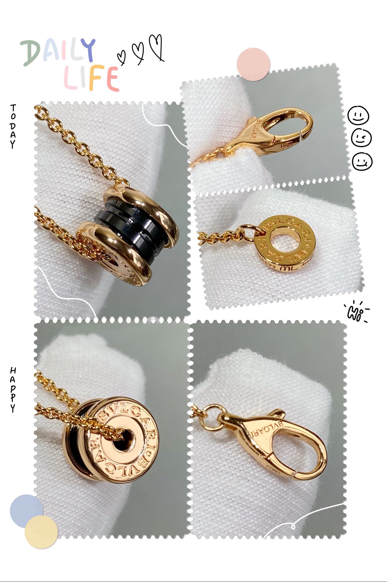 [Love Lucky]ZERO 1 KERAMIK MINI HALSKETTE