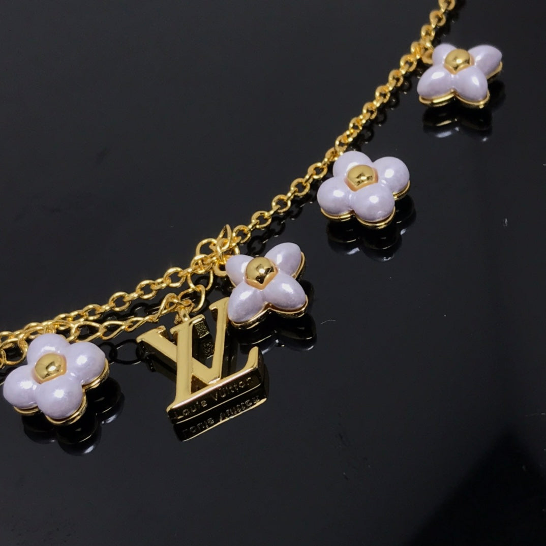 [Love Lucky]LOGO 6 MOTIV STERN UND SONNE GOLDARMBAND